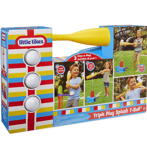 Little Tikes 3 in 1 Triple Splash T-Ball Set