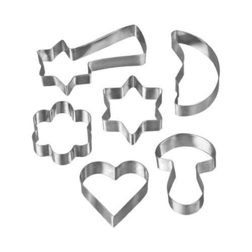 Metaltex 252350/ 6 S/S Cookie Cutter Set-MXC-106