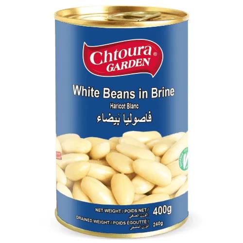 Chtaura White Haricot Beans - Vegan, Gluten Free 400 Gr