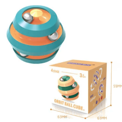 Spinning Ball Fingertip Cube