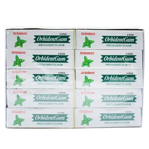 Orbident Gum Special Mint Flavor 5 Per Pack