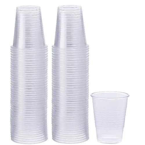 Q Pac Plastic Glass Clear 7Oz