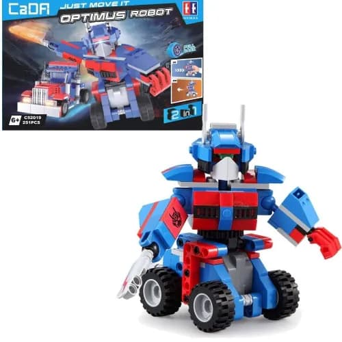 Optimus Robot Pull Back Model (20 Different Form In 1)