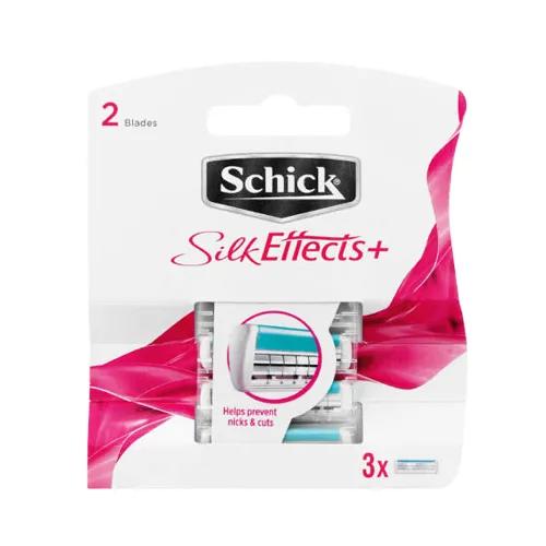 Schick Silk Effects Razor Blades 3 Per Pack