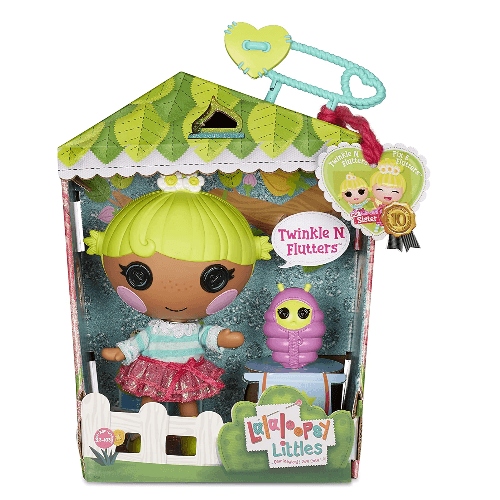 Lalaloopsy Littles Doll Twinkle N Flutters with Pet Baby Firefly