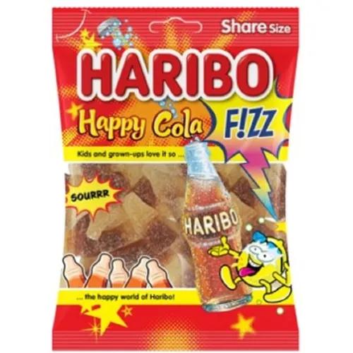 Haribo Happy Fizz Candy Cola Flavor 70G