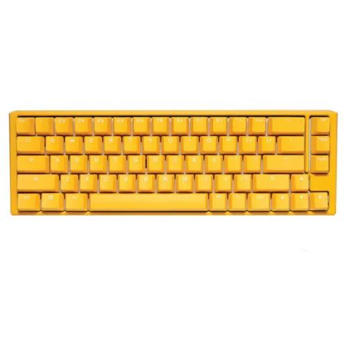 Ducky One 3 Sf Yellow Case 65% Rgb Mechanical Keyboard - Brown Switch - لوحة مفاتيح