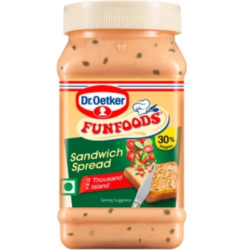 Dr Oetker Veg Thousad Island Sandwich Spread 250G