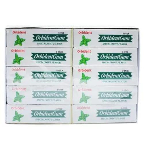 Orbident Gum Mint Flavor 20 X 12.5 Gr