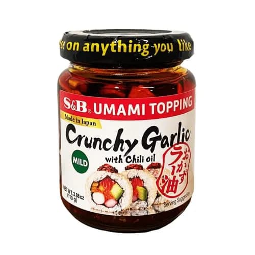 Umami Topping Crunchy Garlic With Chili Oil 110G