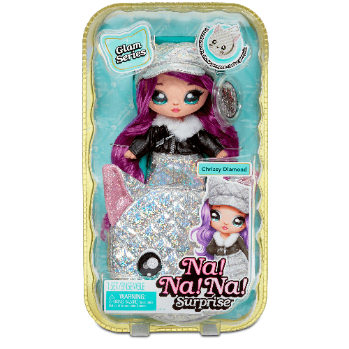 Na Na Na Surprise 2 in 1 Pom Doll Glam Series 1 (Sold Separately Subject to Availability)