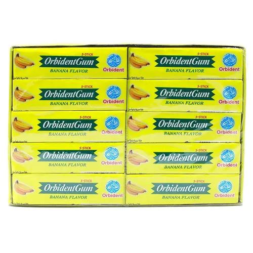 Orbident Gum Banana Flavor 20 X 12 Gr