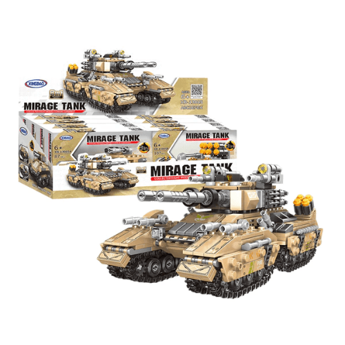 (3 Different Form In 1) MIRAGE TANK Collection (A~H)