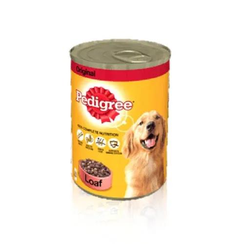 Pedigree Wet Loaf With Beef Dog Food For Adult Dogs 400 Gr