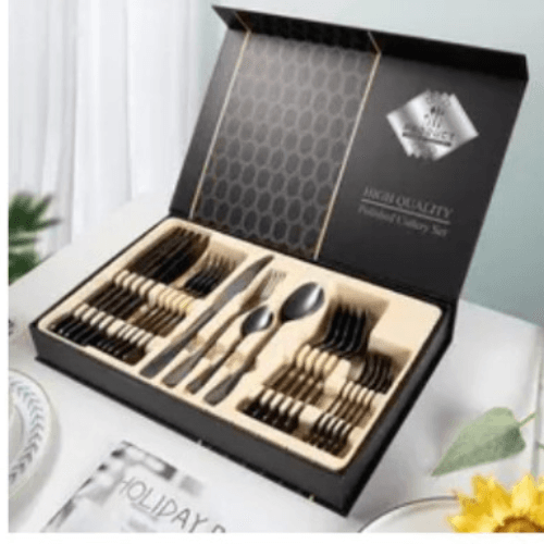 Luxury 24 Pieces Cutlery Set With Box