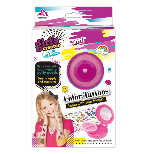 Girls Creator Color Tattoos