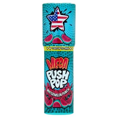 Push Pop Mega Lollipop Watermelon Flavor 30 Gr