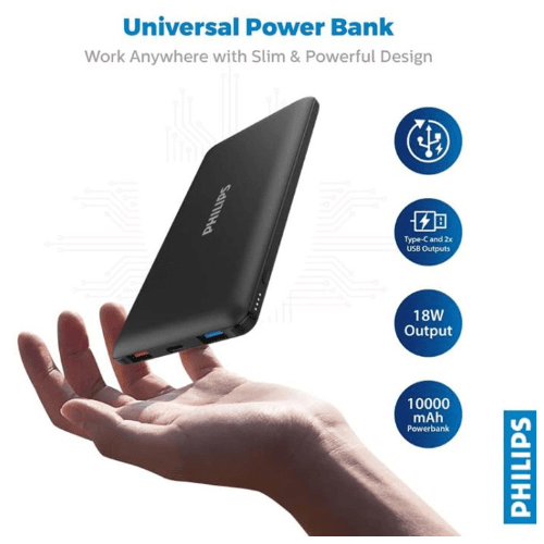 Philips 10000 Mah Power Bank -  Dlp1010C