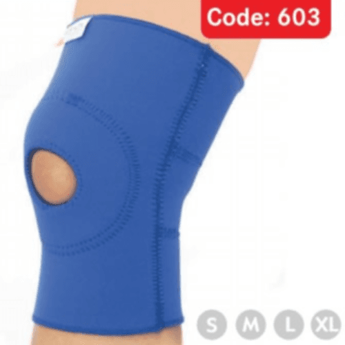 Mes-Kon Neoprene Open Patella Supported Knee Band L 603