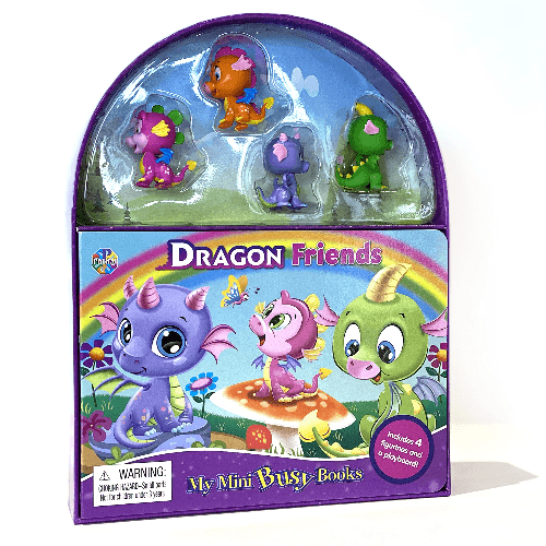 Phidal Dragon Friends Mini Busy Book