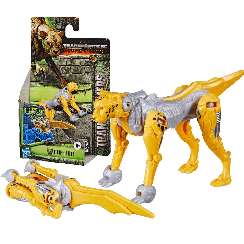 Transformers Rise of the Beasts Movie Beast Alliance Beast Battle Masters Cheetor Action Figure