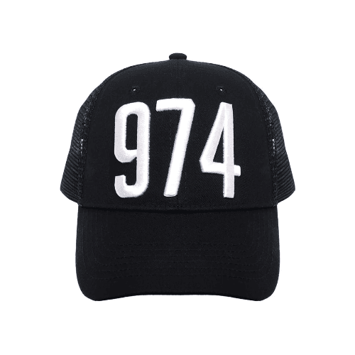 S974 Cap - Black & White