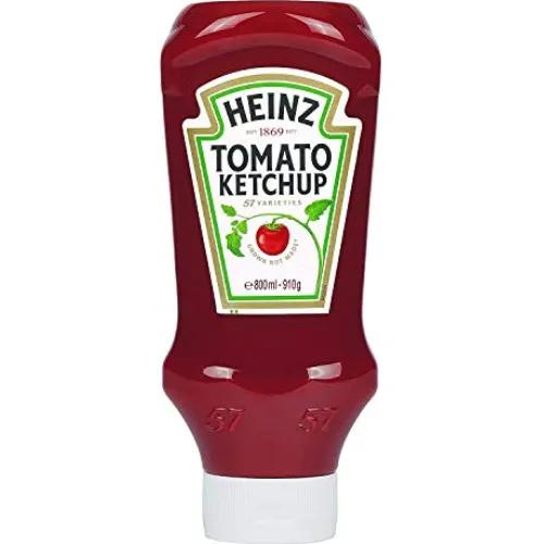 Heinz Tomato Ketchup - Artificial Colors Free, Artificial Flavors Free, Artificial Preservatives Free 910G