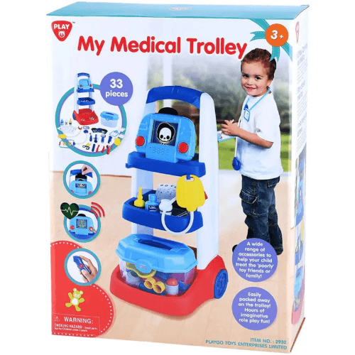 Playgo My Medical Trolley 33 Pcs