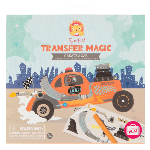 Tiger Tribe Transfer Magic Create A Car Painting Kit