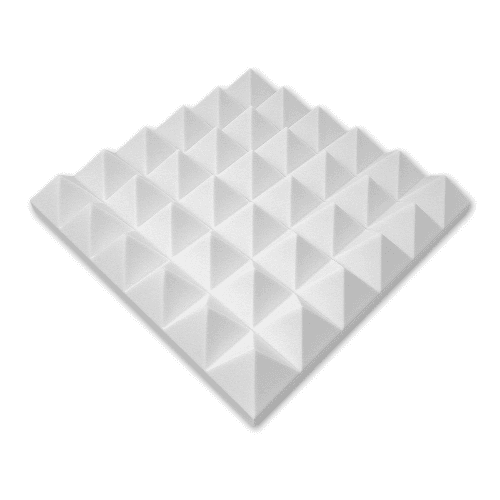 Epic Gamers Sound Proofing Foam W/ Adhesive (1 Piece) 30X30X5Cm - White - عازل صوت