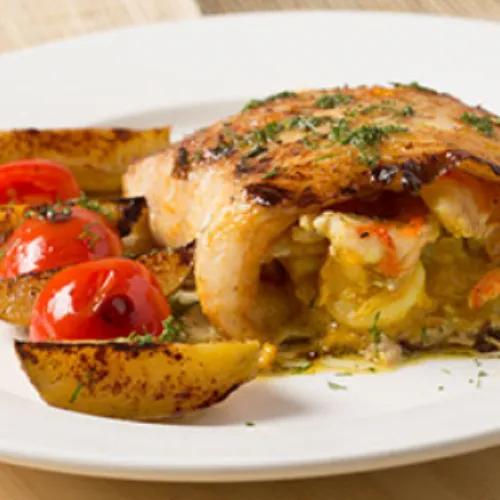 Stuffed Grilled Fish Fillets