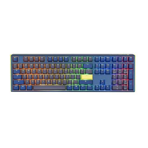 Ducky One 3 Daybreak Full Size Wired Mechanical Gaming Keyboard - Cherry Red - لوحة مفاتيح