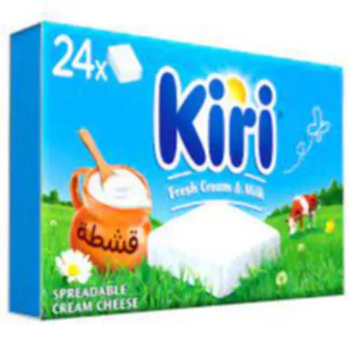 Kiri Spreadable Cream Cheese 24 Pieces 432G