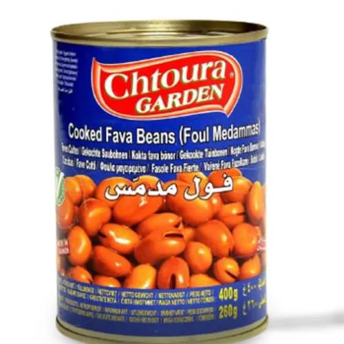 Chtoura Fields Cooked Fava Beans 400 Gr