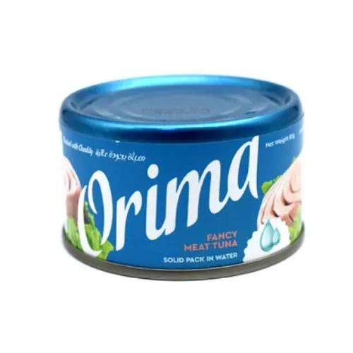 Orima Yellow Fin Tuna In Water 170 Gr