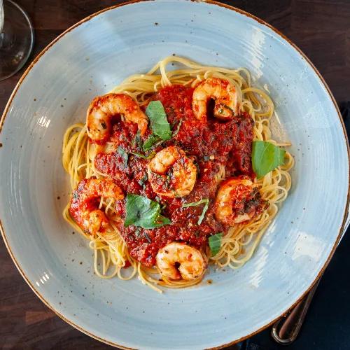 Shrimp Fra Diavolo Pasta