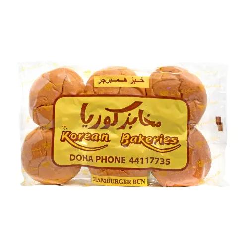 Korean Bakeries Hamburger Buns 6 Per Pack