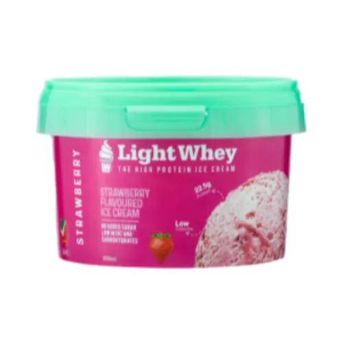 Light Whey Strawberry Ice Cream 200ml