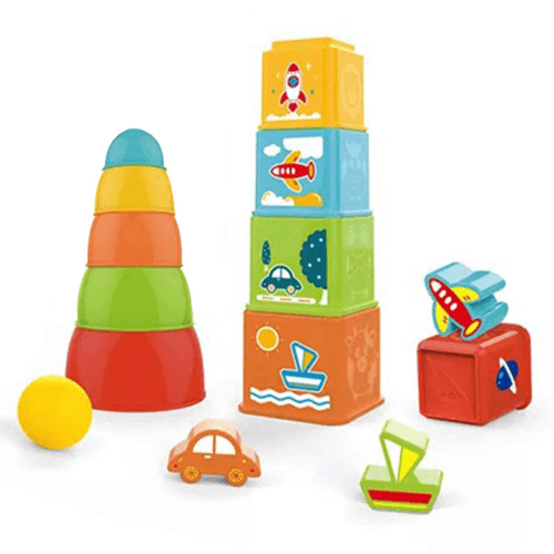 10 Pcs Stacking & Nesting Baby Toys Cups