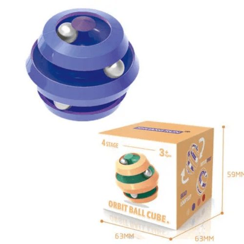 Spinning Ball Fingertip Cube