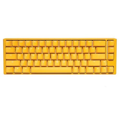 Ducky One 3 Sf Yellow Case 65% Rgb Mechanical Keyboard - Blue Switch - لوحة مفاتيح