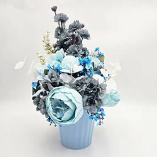 Blue Flower Vase