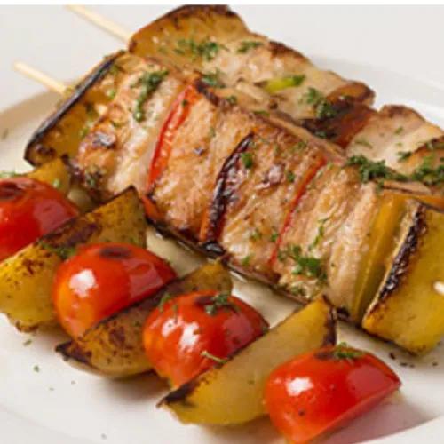 Grilled Shish Fillet with Butter