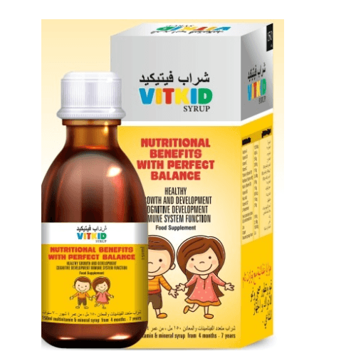 Vitkid Multivitamin And Mineral Syrup 150Ml