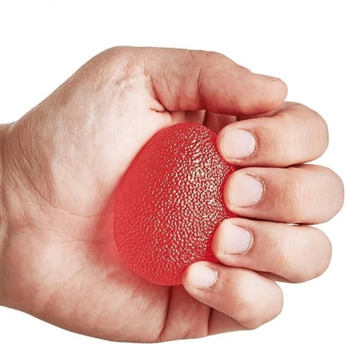 Mes-Ko Silicone Exercise Ball Hard Red