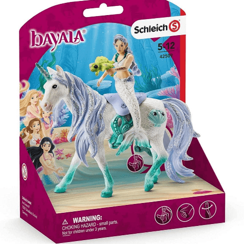 Schleich Mermaid Riding On Sea Unicorn