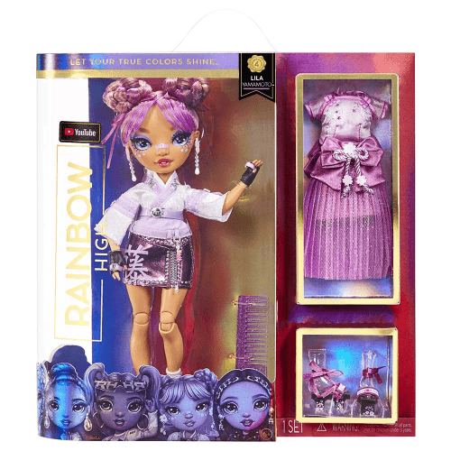 Rainbow High Lila Tamamoto Mauve Fashion Doll