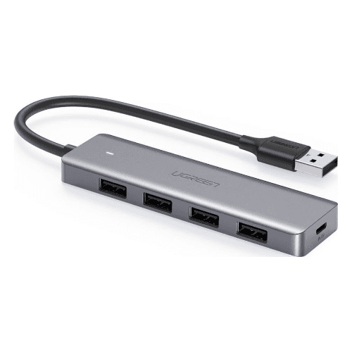 Ugreen 4 Usb 3.0 A Ports Hub And 1 Micro Usb Port - موزع يو أس بي