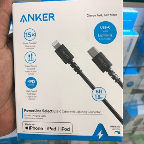Anker Usb-C To Lighting Cable-1.8Mt