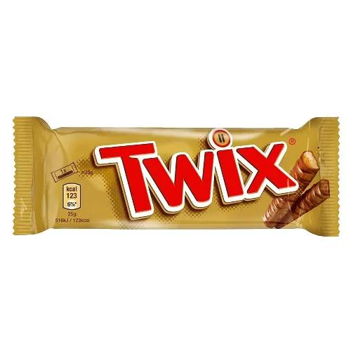 Twix Twin Chocolate Bar 50 Gr